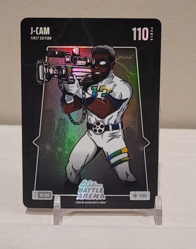 2026 Bo Jackson Battle Arena J-Cam Battlefoils Steel #BF-269 Junior Caminero