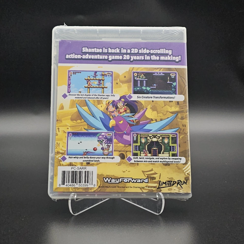 Shantae Advance Risky Revolution PC Variant Limited Run Games Rare CD-ROM Disc - Image 2 of 3