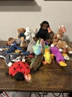 Ty Beanie Babies LOT of 17 in photo ~ Vintage Stuffed Animals w TAGS 1990s Plush