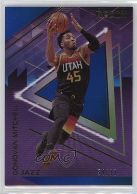 2020-21 Panini Recon Holo Blue 54/99 Donovan Mitchell #14 1jy