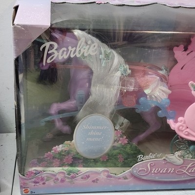 2003 Barbie Swan Lake: Lila Unicorn and Carriage NEW | eBay