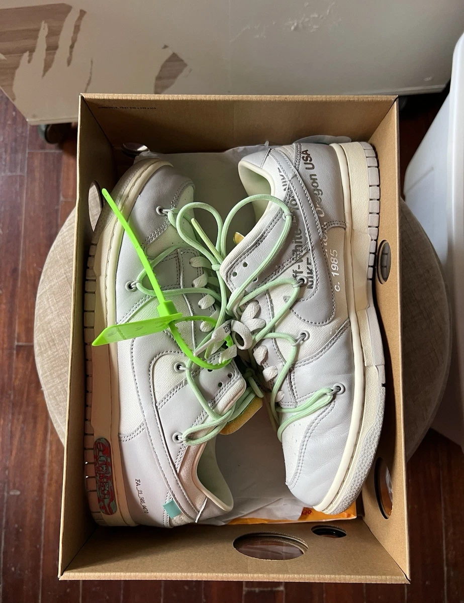 Las mejores ofertas en Nike Off-White x Dunk Low Lot 07 of 50 | eBay