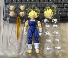 Black Hole & TK Custom SSJ Majin Vegeta Battle Super Saiyan 3.0 Figure in stock*