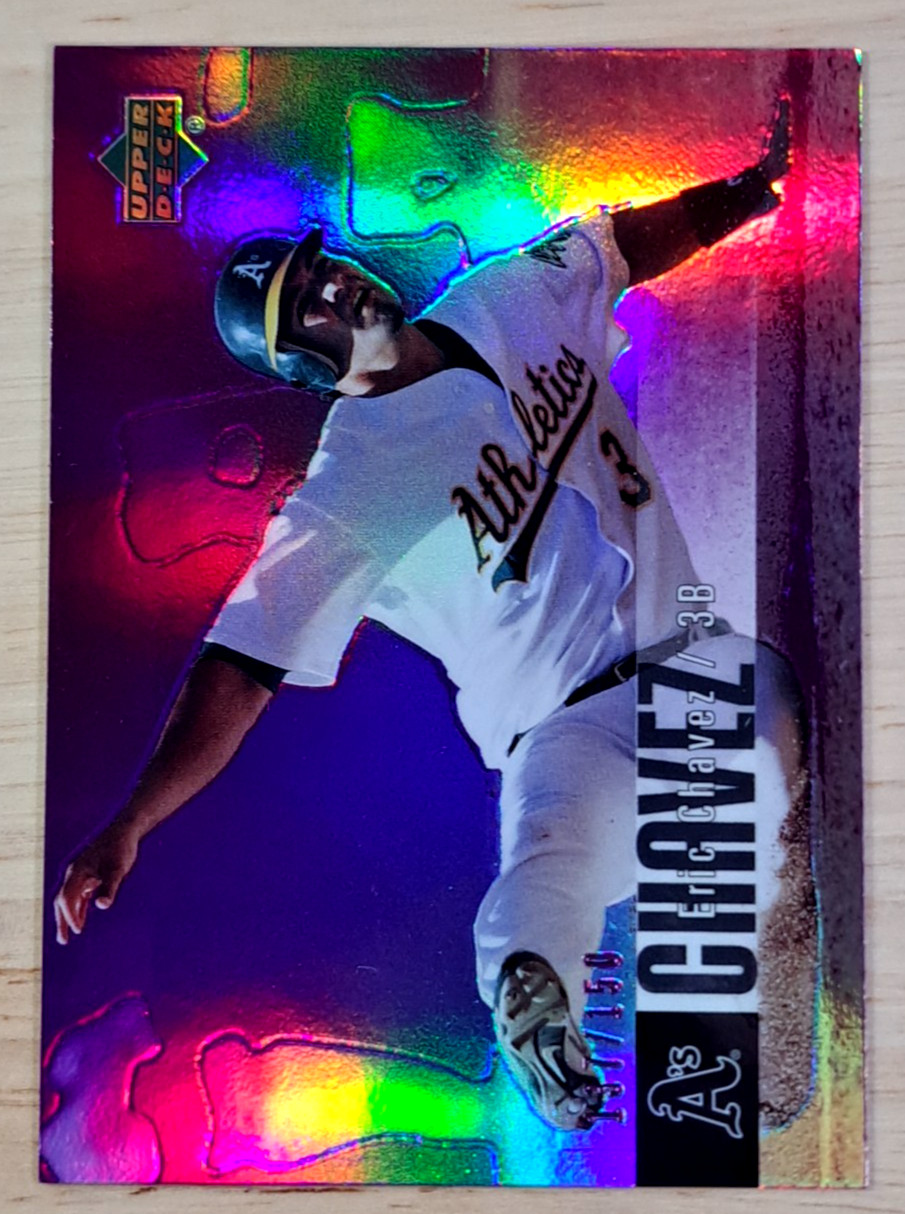 Eric Chavez /150 🌈 2006 Upper Deck Special F/X - Refractor