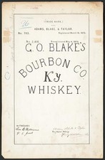 Photo:Adams, Blake, & Taylor for G. O. Blake's brand Wh