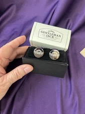Jack Daniel’s Gentleman Jack Gentlemen’s Cufflinks NIB 