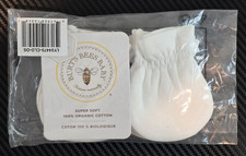 Burt's Bees Baby 100 Organic Cotton Super Soft No-Scratch Mittens 3-Pack