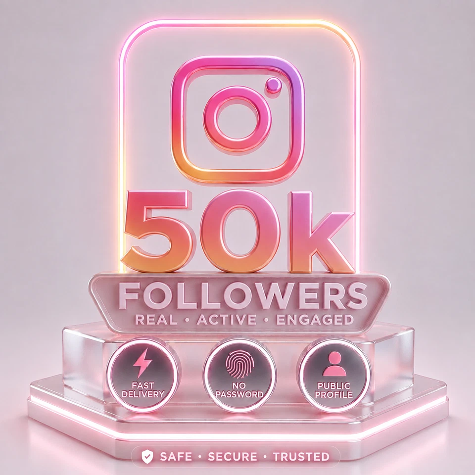 50000 FOLLOWERS - Image 1 of 1