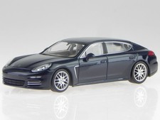 Porsche Panamera 4S Executive G1 II blue diecast model car Minichamps 1:43