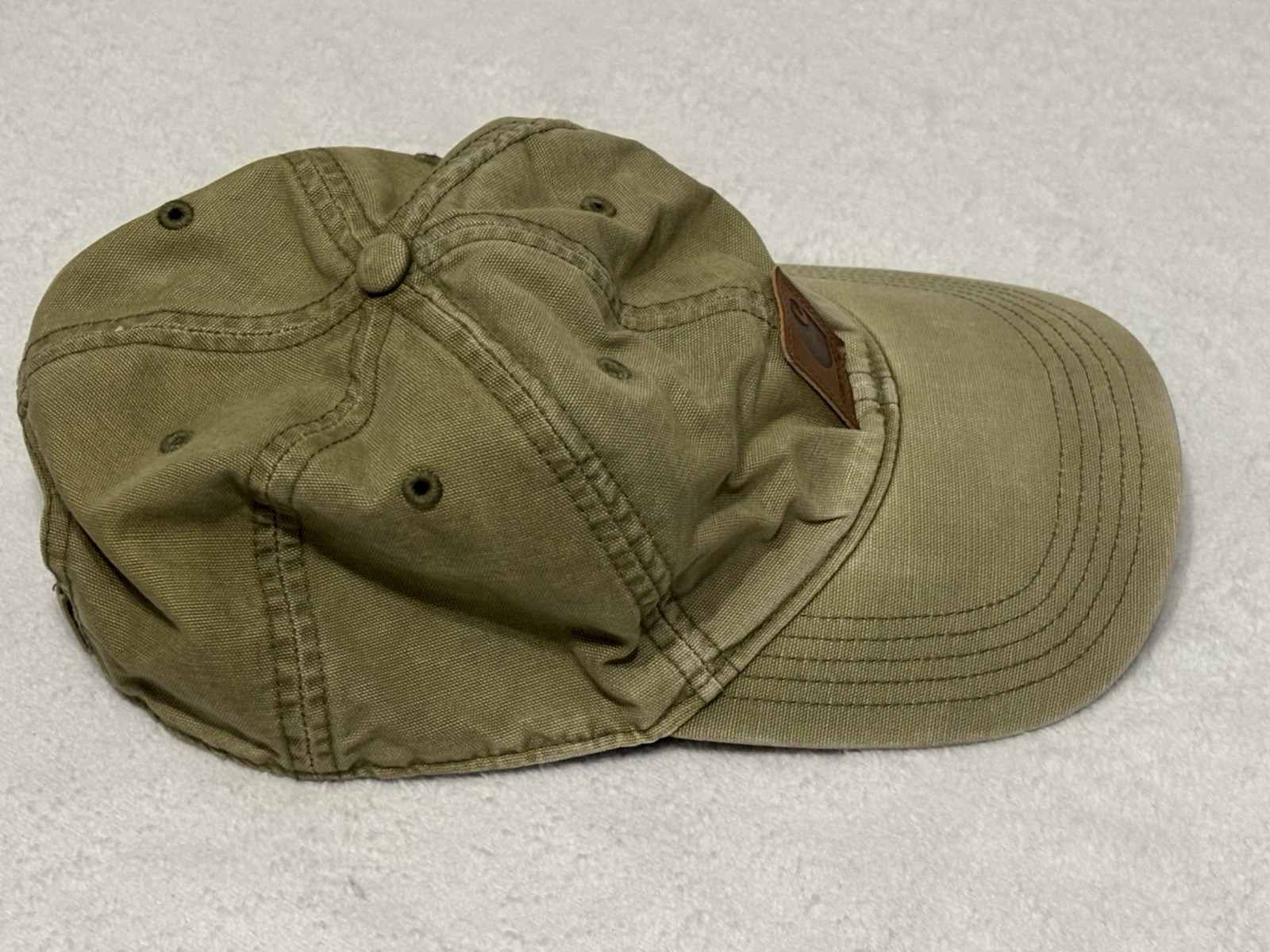 Carhartt Patch Hat Logo Strapback Baseball Adjust… - image 5