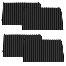 Car Window Shades - 4 PCS 29.1 * 18.8 inches Car Window Covers 99% UV Glare P...