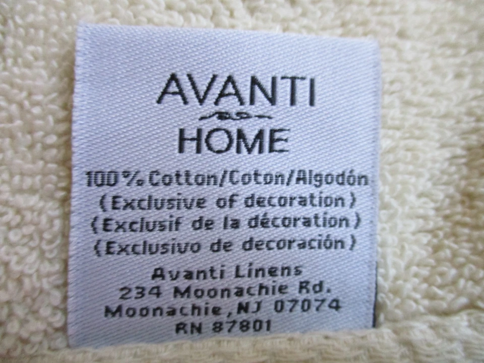 Toalhas de mão Avanti Deco concha marfim (2) - Imagem 3 de 4