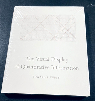 The Visual Display of Quantitative Information by Edward R. Tufte New & Sealed