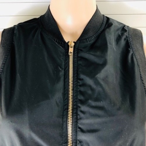KTOO Women Sleeveless Aviator Jumpsuit Black Romper NWT Size M - Picture 10 of 12