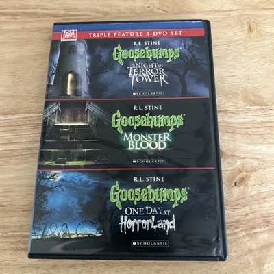 Goosebumps A Night in Terror Tower & Monster Blood & One Day At Horror Land -DVD