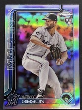 2025 Topps Chrome Update Series - Cade Gibson #USC181 Refractor (RC)