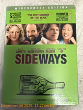 Sideways Widescreen Edition DVD