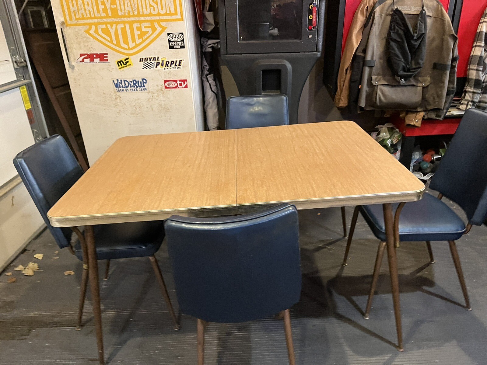 mid century chrome formica table and chairs eBay