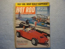 Hot Rod Magazine 1963 August VINTAGE Hot Rods and Custom Cars