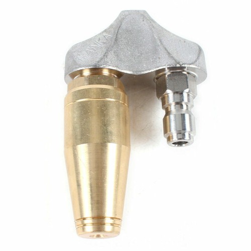 Ugello getto scarico fogna turbo pulizia 1/4 o 3/8 per idropulitrice - Foto 8 di 12