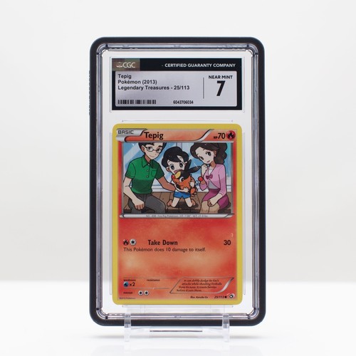 Tepig graded CGC 7 for sale on eBay