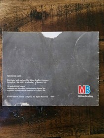 Marble Madness (Nintendo NES, 1989) Manual