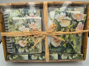LaVie International Magazine Basket Gift Set - Stationery, Photo Frame,Journal