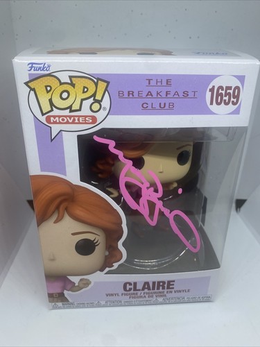 Molly Ringwald Funko Pop Autographed Movies 1659 The Breakfast Club Claire - 第 1/8 張圖片