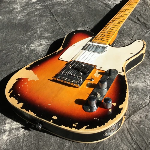 Classic Andy Summers Tribute Electric Guitar Relic Style With Maple Neck