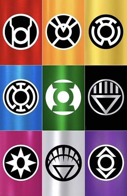 GREEN LANTERN #1 9 PACK CLR SPECTRUM FOIL EDITION W/SET OF RINGS LTD to 500 SETS