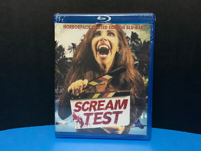 Scream Test (Blu Ray, 2020, Horror Pack Limited Edition) RARE BRAND NEW SEALED