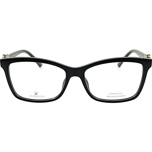 Swarovski SK5255 Womens Plastic Eyeglass Frame 001 Shiny Black 53-15 - Picture 3 of 5