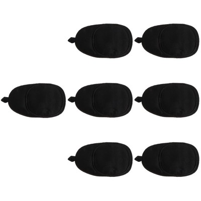  7 Pcs Einäugige Seiden Abdeckung Atmungsaktive Augenklappe Für Amblyopie Kind