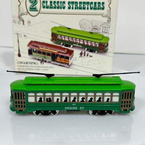Vintage 2 Classic Streetcars HO Scale Desire St 463 and Powell & Mason Street - Picture 5 of 8