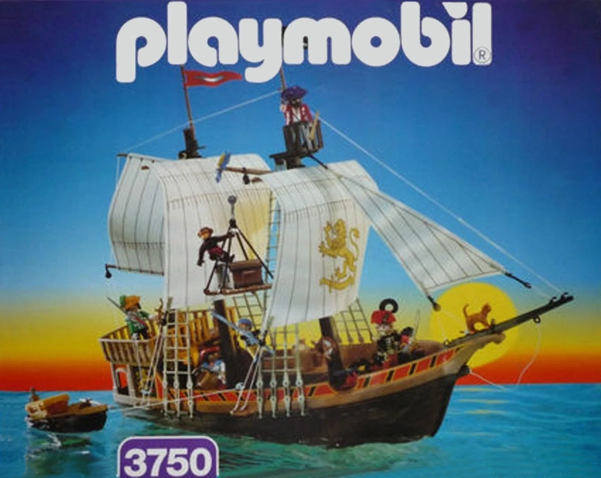 Playmobil pirate 3550 - bateau n°1 - playmobil