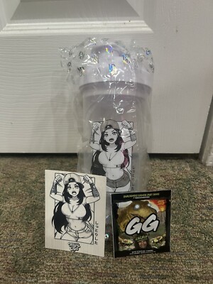 GamerSupps Waifu Cup MoistCr1TiKaL W/Sticker + Sample! IN HAND - Fast Shipping!