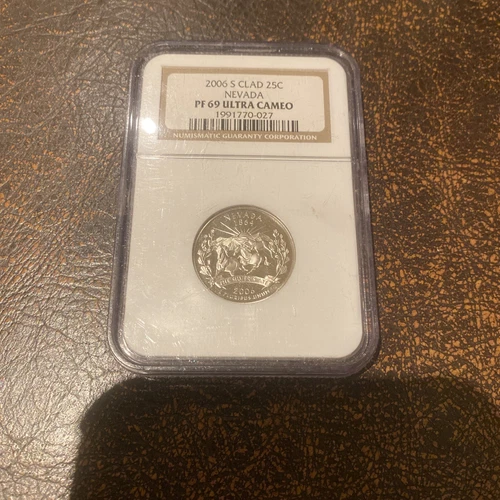 2006-S Clad Nevada State Quarter NGC PF 69 Ultra Cameo