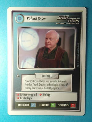 Star Trek CCG (Premiere): Richard Galen (rare)