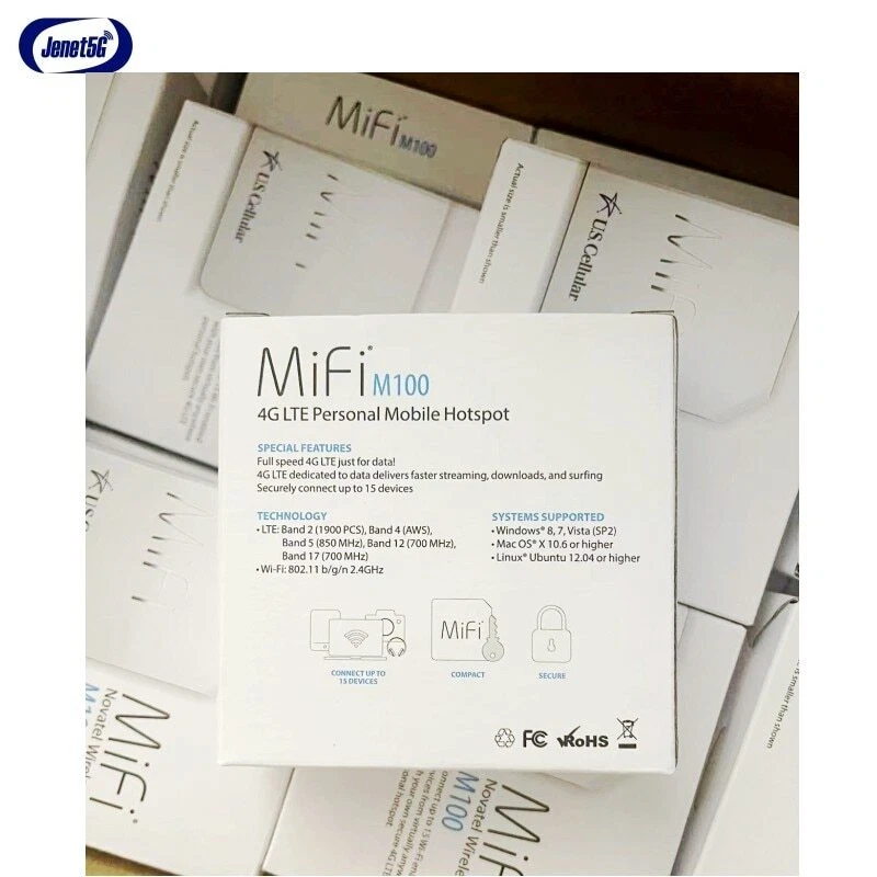 Novatel-MiFi M100 Mobile4G Router Hotspot Portable Stable High Speed Wifi Router - Image 3 of 4