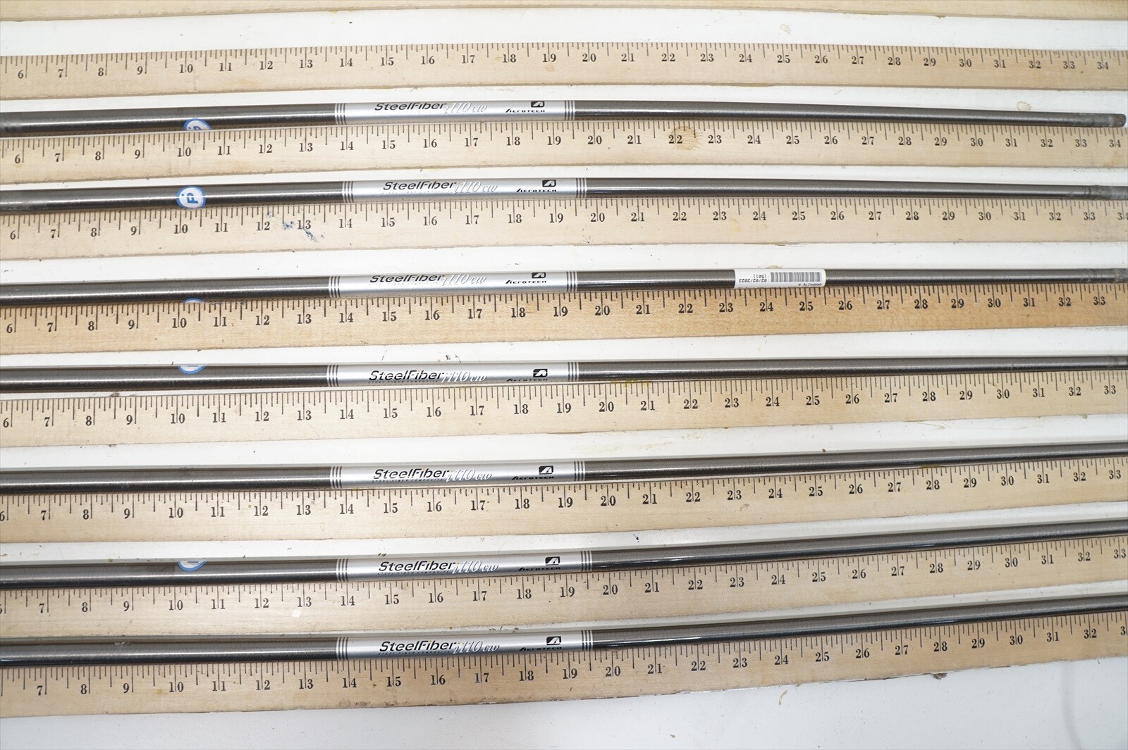 Aerotech Steelfiber I110 Cw Regular 34.25"37" 7pc Iron Shaft Set .355T