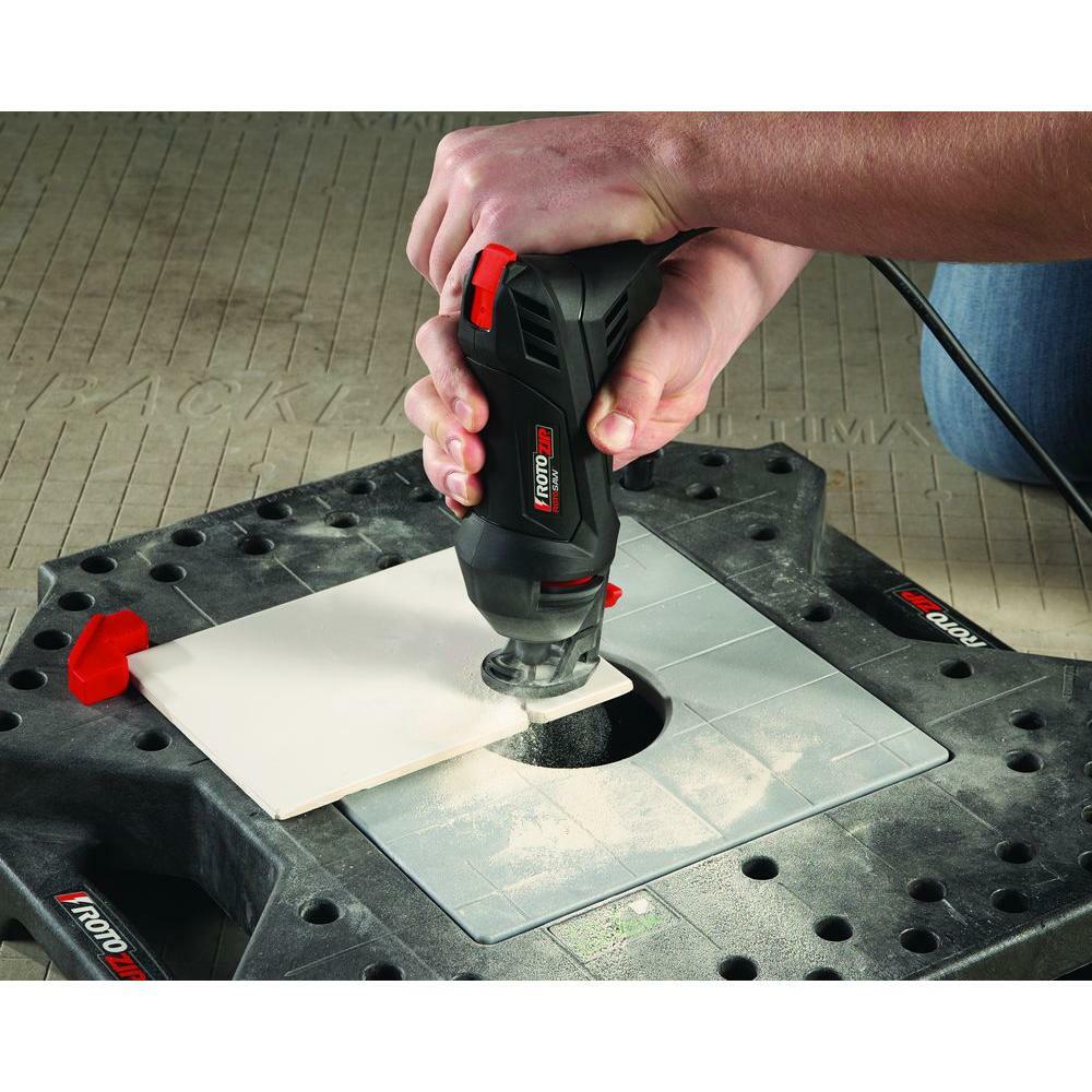 ROTATE 1141481011BCR14341011 関税送料込 Rotozip Rotary Roto/Spiral Saw Tool Kit 5.5 Amp Corded 1/4