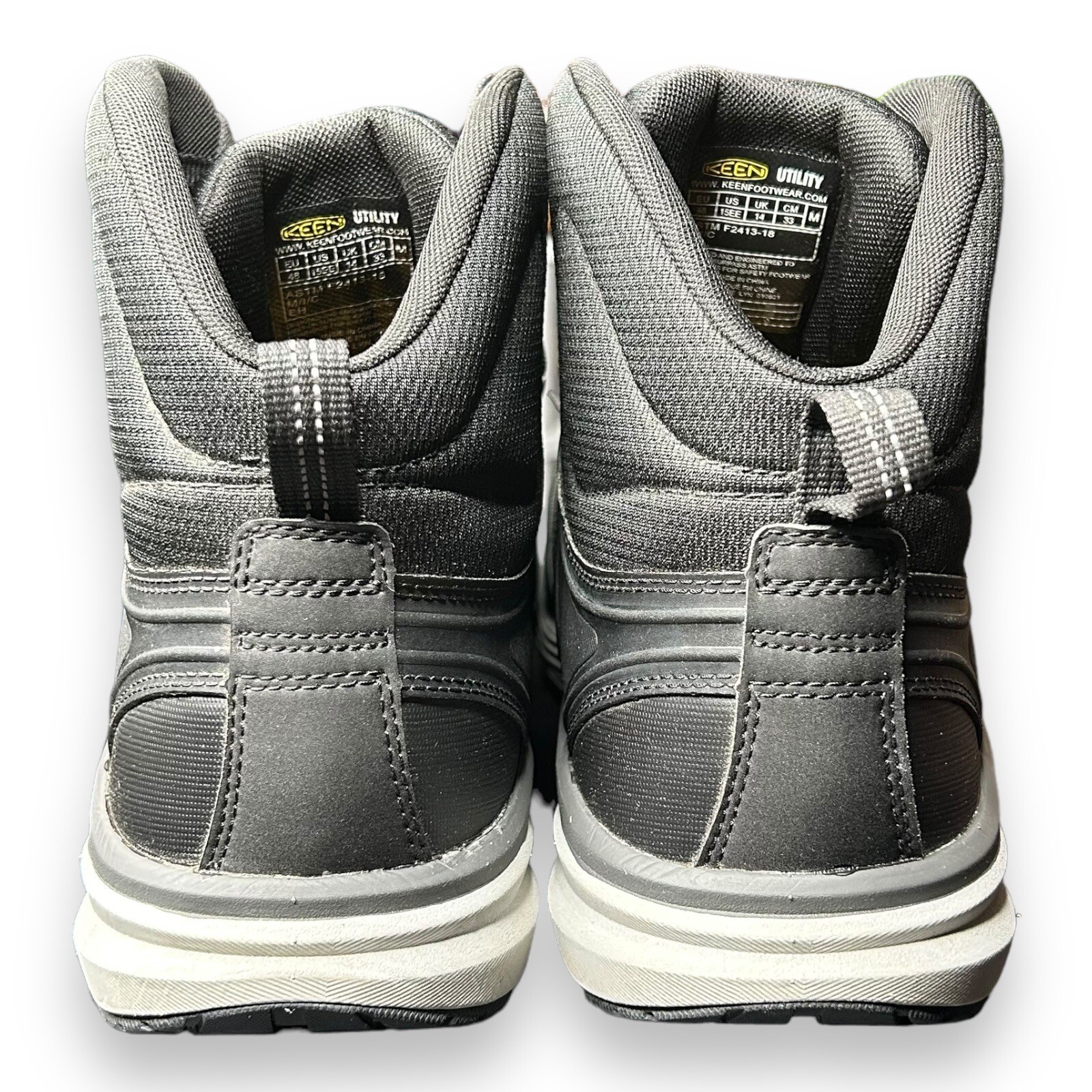 Stivali da lavoro Keen Dry uomo punta acciaio utility impermeabili taglia 15EE ASTM F2413 11