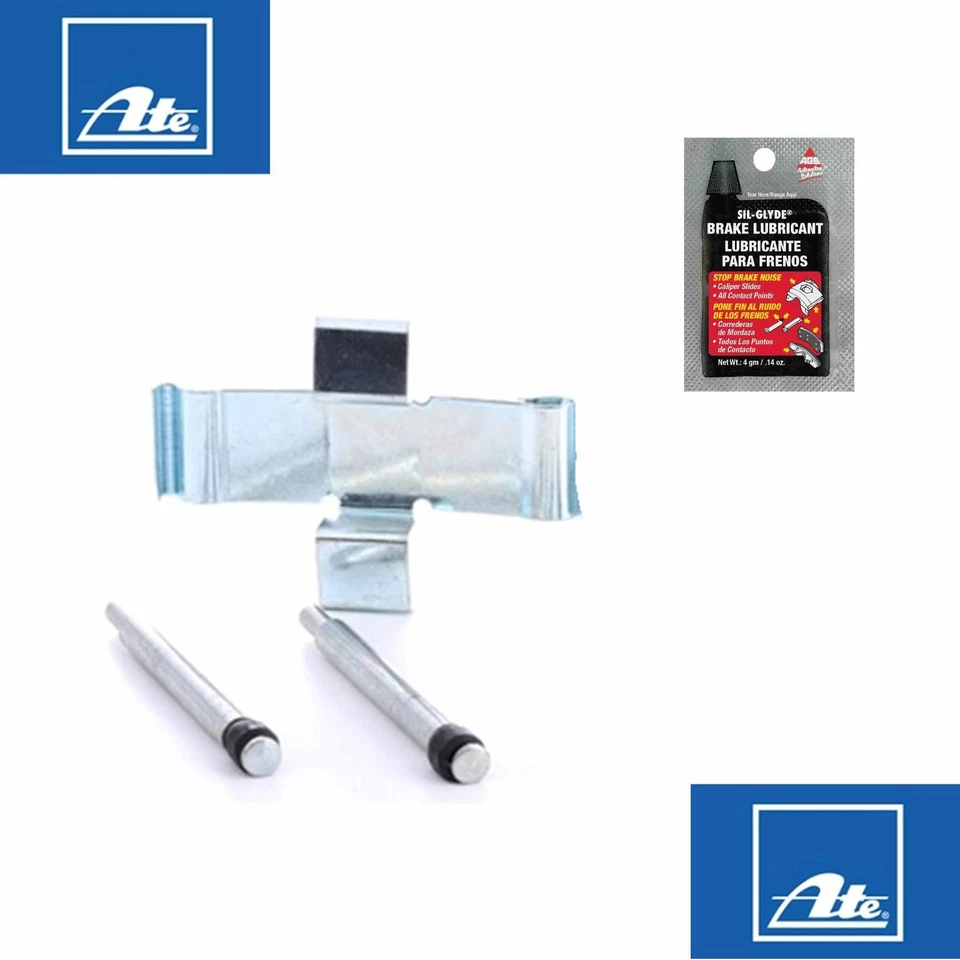 OEM Ate Front Caliper Brake Pad Sliding Pin Spreader Spring Kit 1963-76 Mercedes - Image 2 of 4