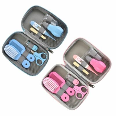 Baby Health Care Kit Newborn Nail Hair Thermometer Brush Kit