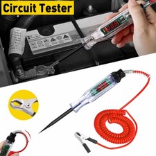 Car Circuit Tester Pen Auto Fuse Test Probe Light Tool For 6V 12V 24V DC Voltage