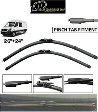 Fits Mercedes Sprinter 2012 to 2018 Windscreen Wiper Blade Front Set 26" 24"