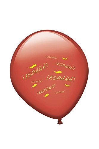 SPAGNA - Set piatti decorazione per la notte spagnola Espana Party rosso giallo festa a tema - Foto 12 di 19
