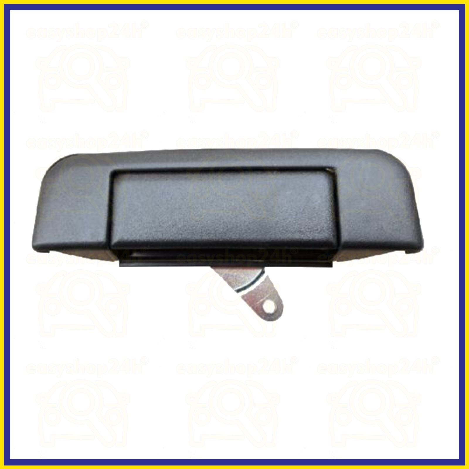 Maniglia Esterna Sponda Posteriore Toyota Hilux e Pick Up Porta Portellone Nera - Immagine 1