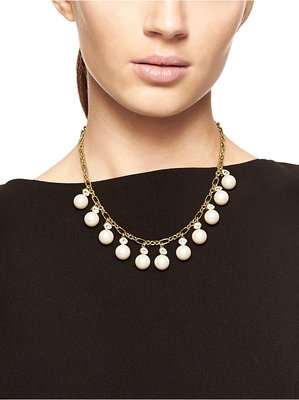 Kate Spade Pearly Delight Short Faux Pearl Necklace Wbrua782 