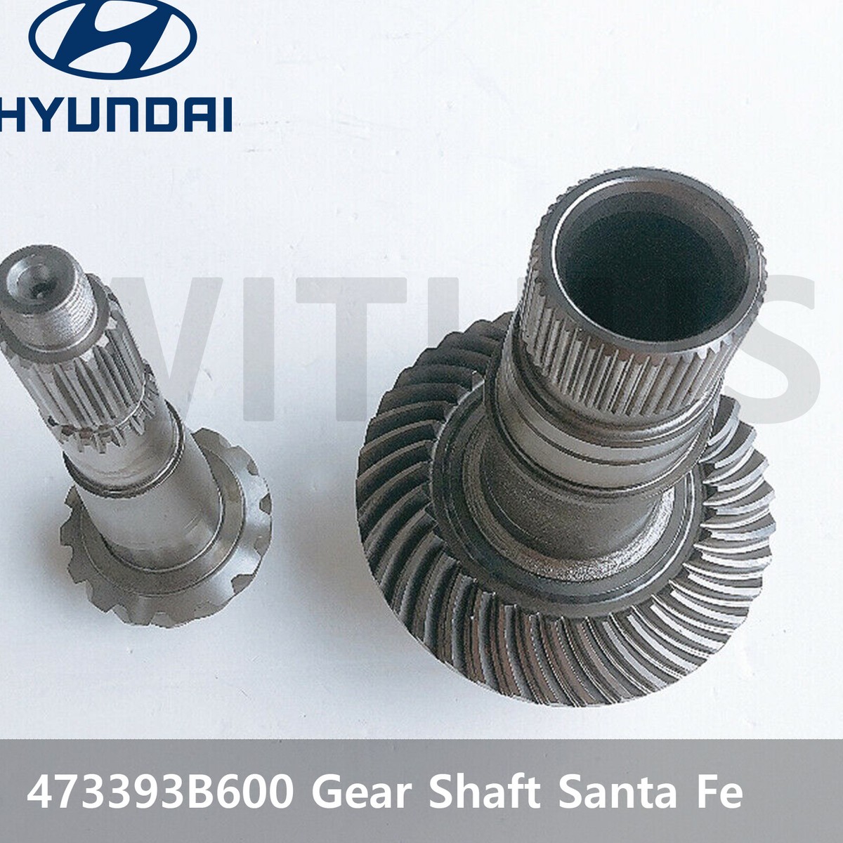 OEM 473393B600 Hypoid Gear Shaft Set for 2013 2015 Hyundai Santa